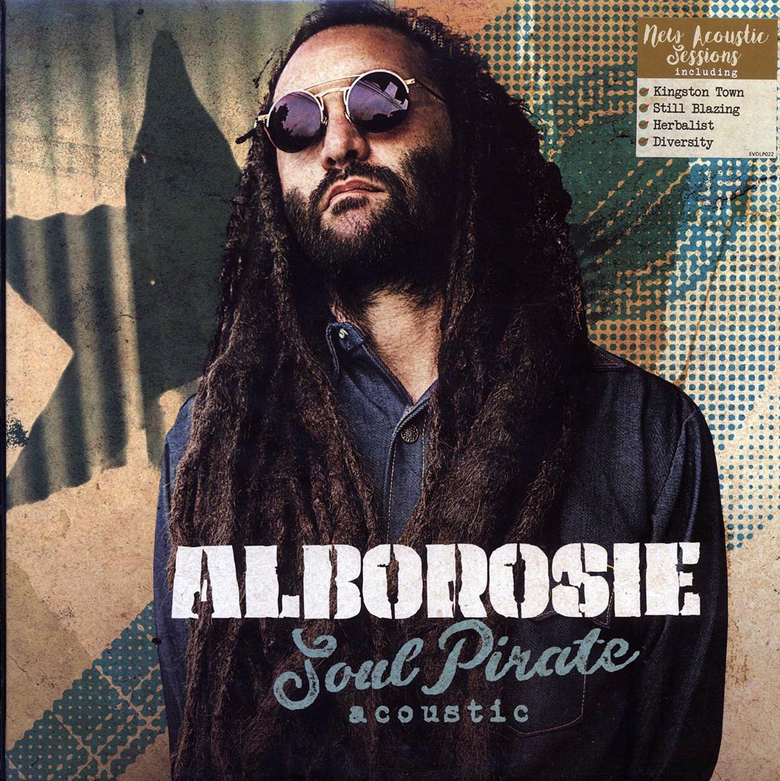 Alborosie - Soul Pirate Acoustic (180g) vinyl LP front cover