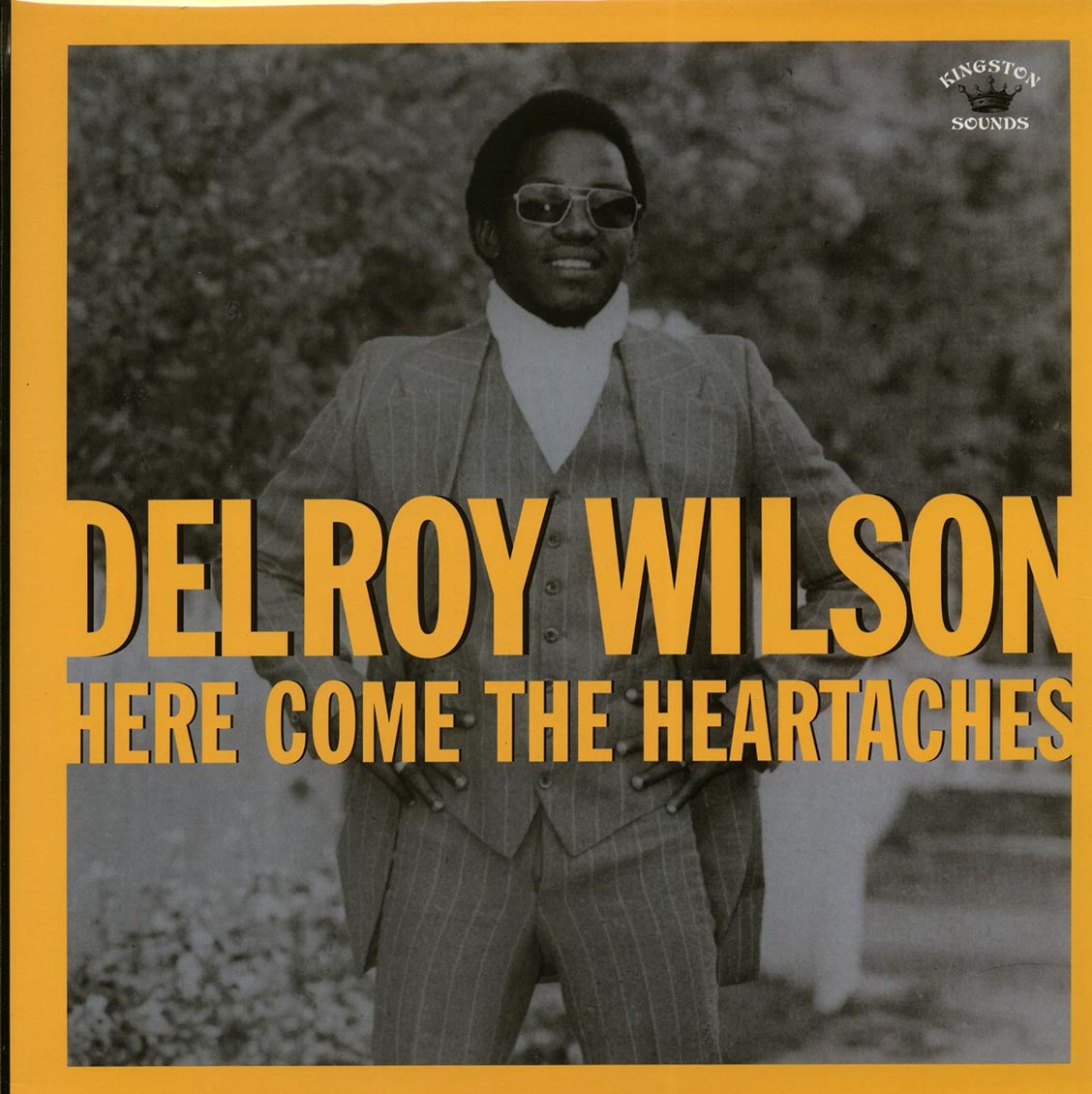 Delroy Wilson - Here Comes The Heartaches (180g) vinyl LP front cover