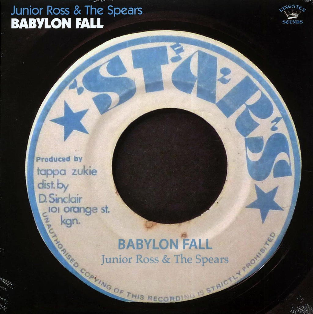 Jr. Ross & The Spears - Babylon Fall (180g) vinyl LP front cover