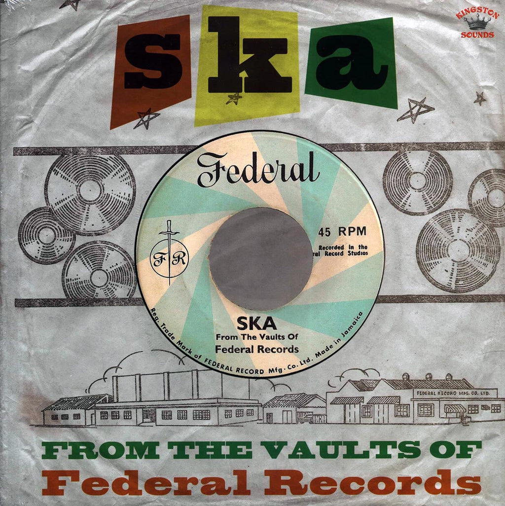 Don Drummond, The Skatalites, Lord Tanamo, Etc. - Ska From The Vaults Of Federal Records (180g) vinyl LP front cover