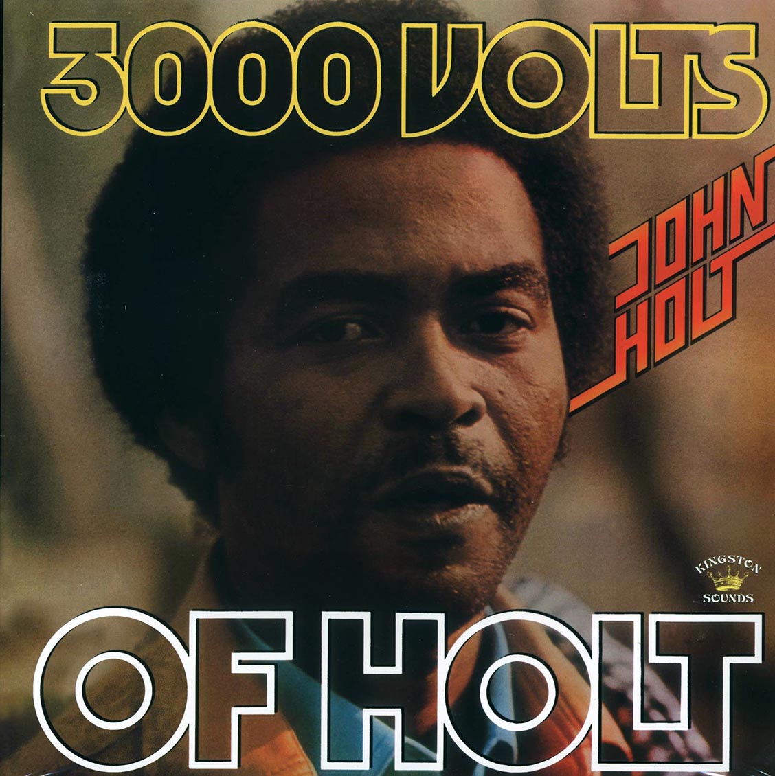 John Holt - 3000 Volts Of Holt (180g) vinyl LP front cover