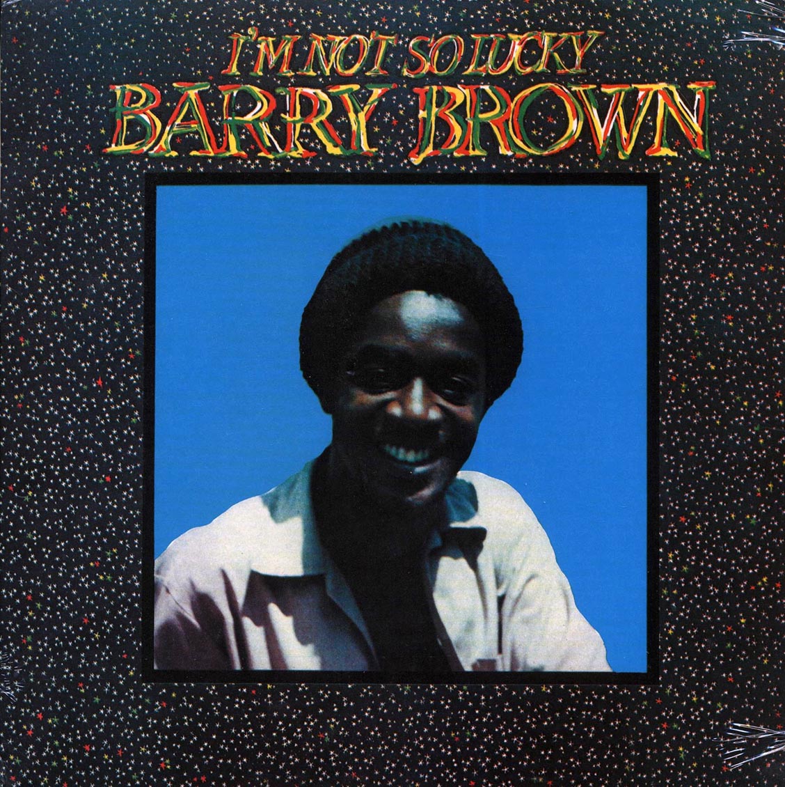 Barry Brown - I'm Not So Lucky vinyl LP front cover