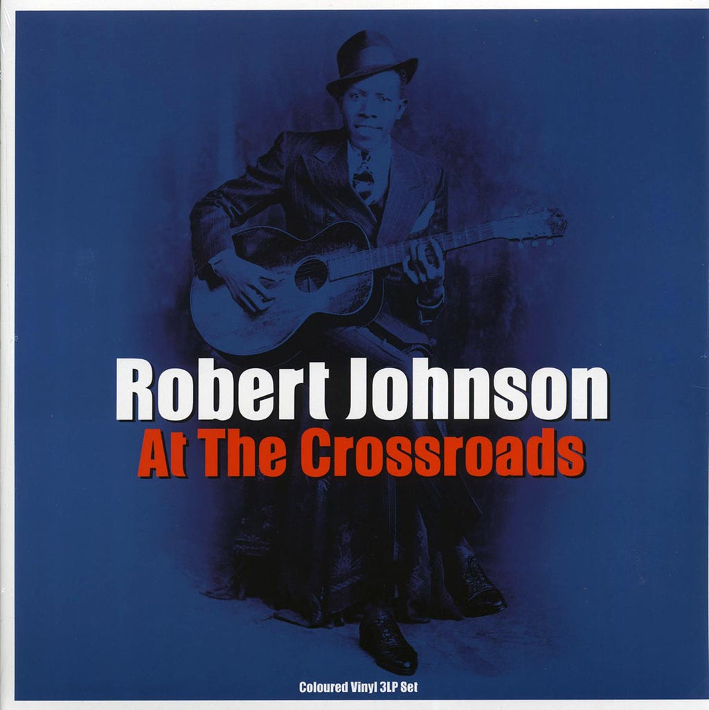 Robert Johnson - At The Crossroads (42 tracks) (3xLP) (colored vinyl) vinyl LP front cover