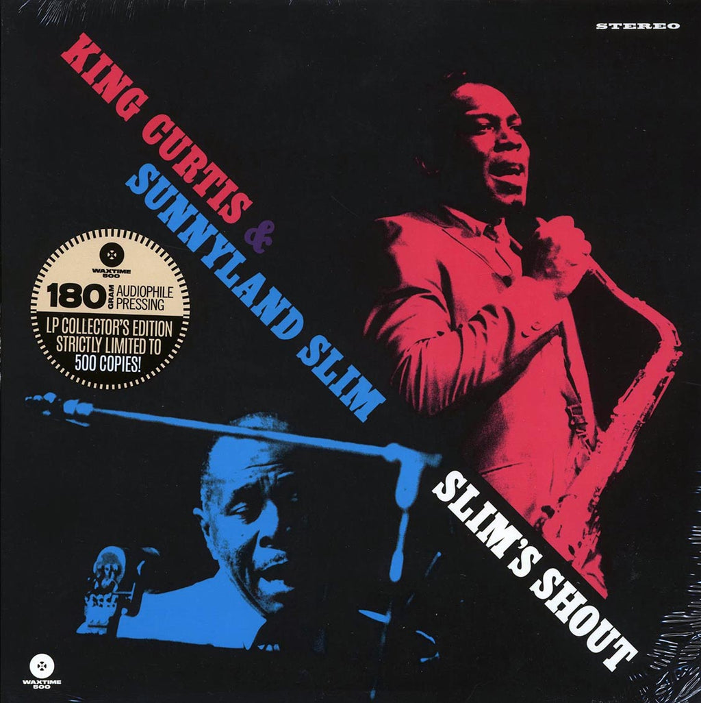 King Curtis, Sunnyland Slim - Slim's Shout (+2 bonus tracks) (ltd. ed.) (180g) vinyl LP front cover