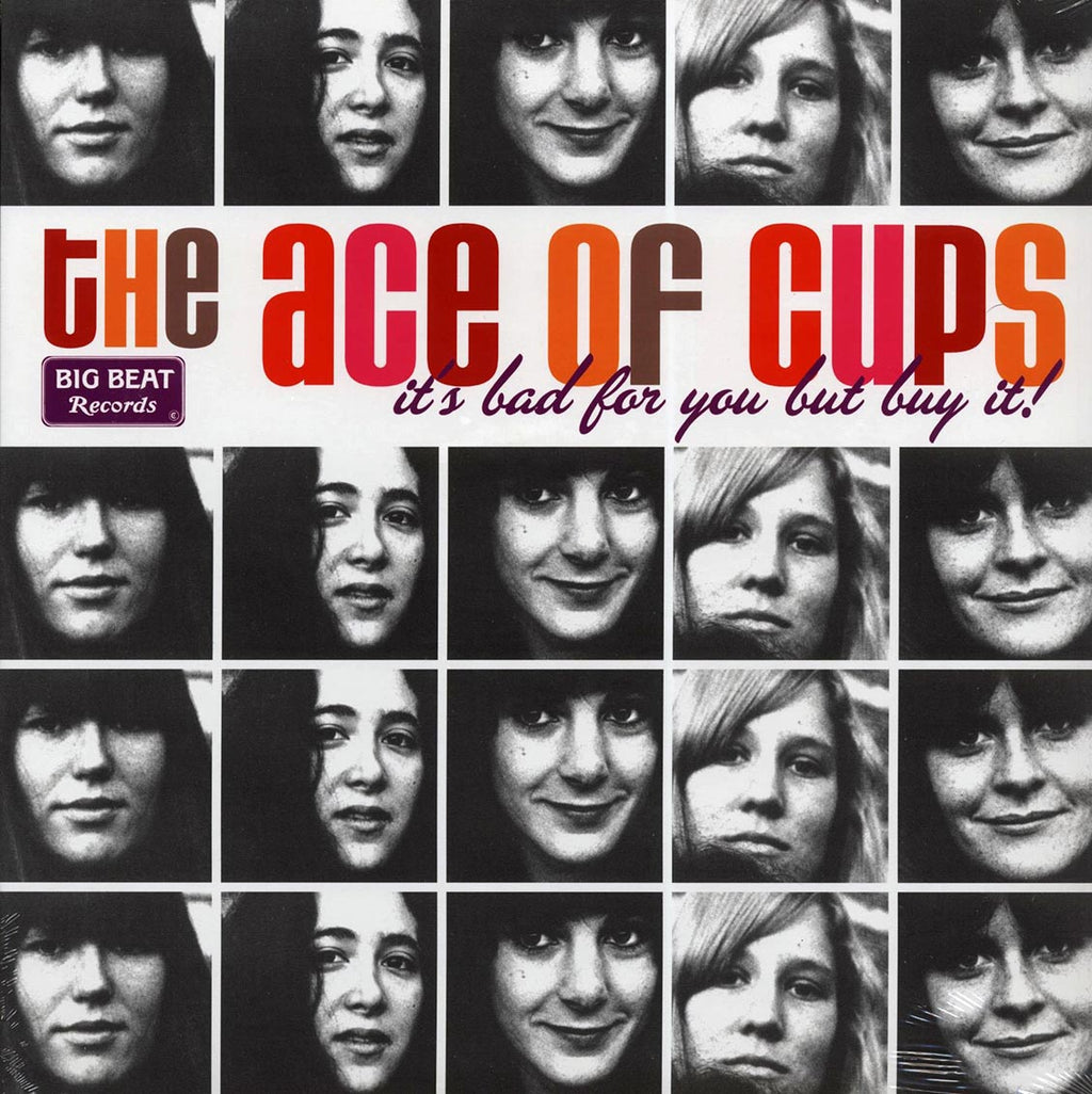 The Ace Of Cups - It's Bad For You But Buy It! (180g) vinyl LP front cover