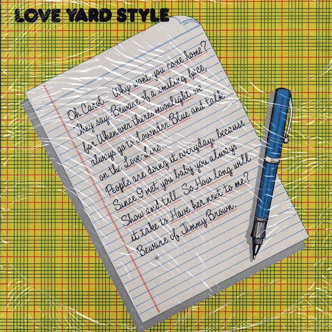 Horace Andy, Freddie McKay, Delroy Wilson, Etc. - Love Yard Style (orig. press) vinyl LP front cover