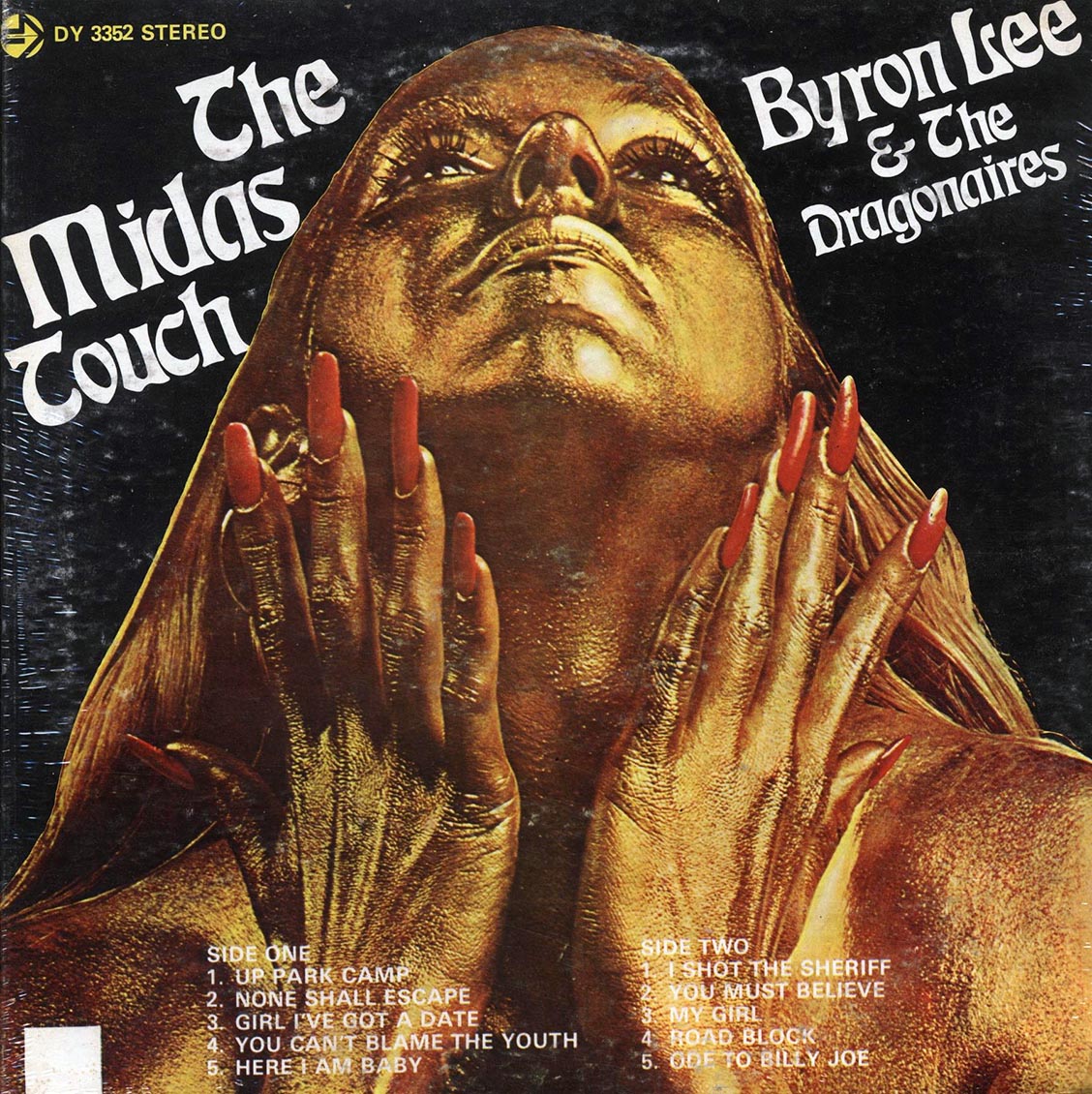 Byron Lee & The Dragonaires - The Midas Touch (Jamaica press) (orig. press) vinyl LP front cover