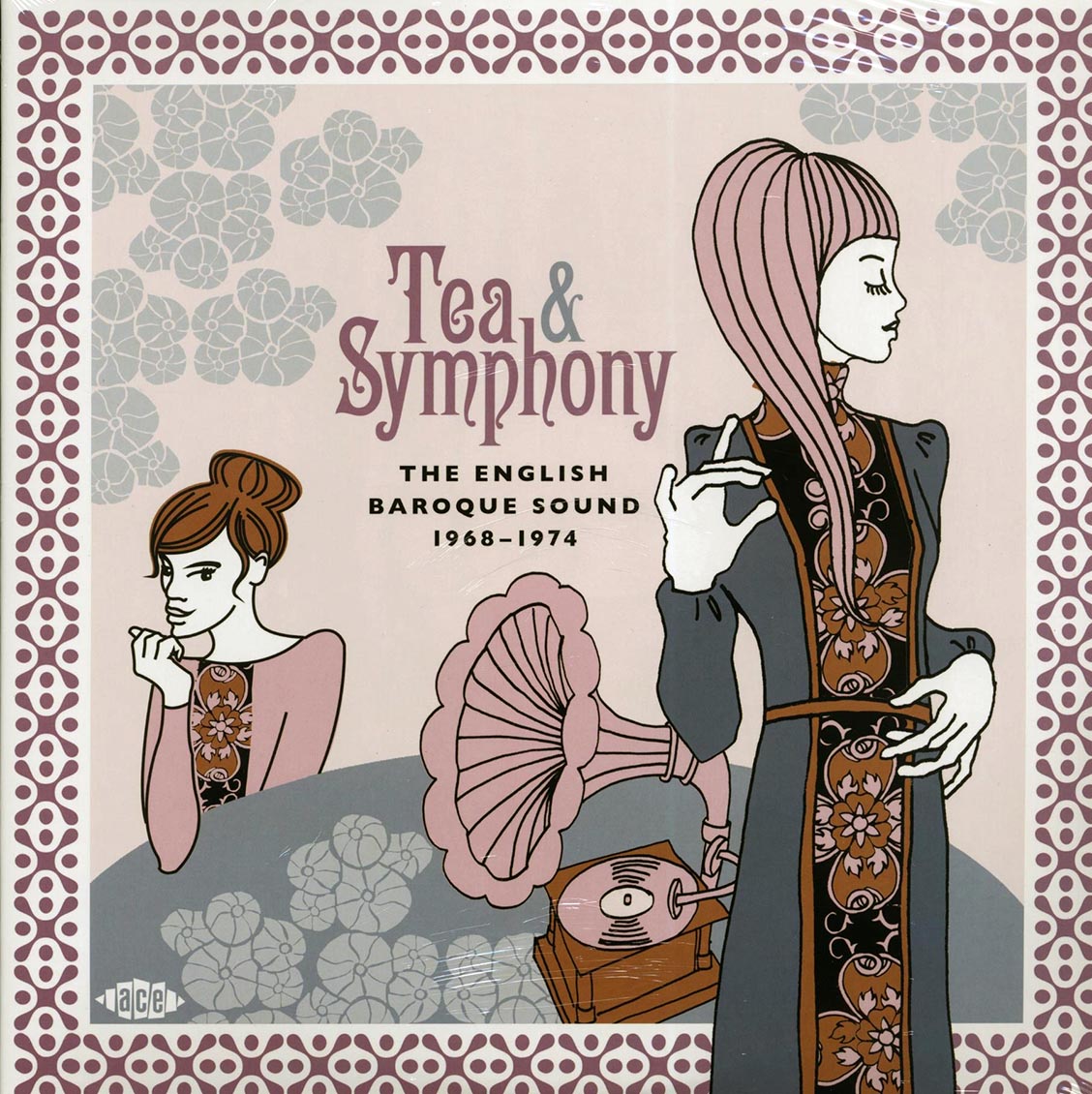 Various - Tea & Symphony: The English Baroque Sound 1968-1974 (2xLP) (180g) (colored vinyl) vinyl LP front cover