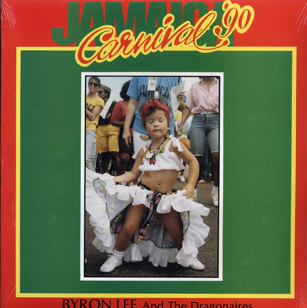 Byron Lee & The Dragonaires - Carnival '90 (orig. press) vinyl LP front cover