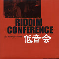Riddim Conference (Shanty-nob) - Riddim Conference (Japan press) (180g) (white vinyl) vinyl LP front cover
