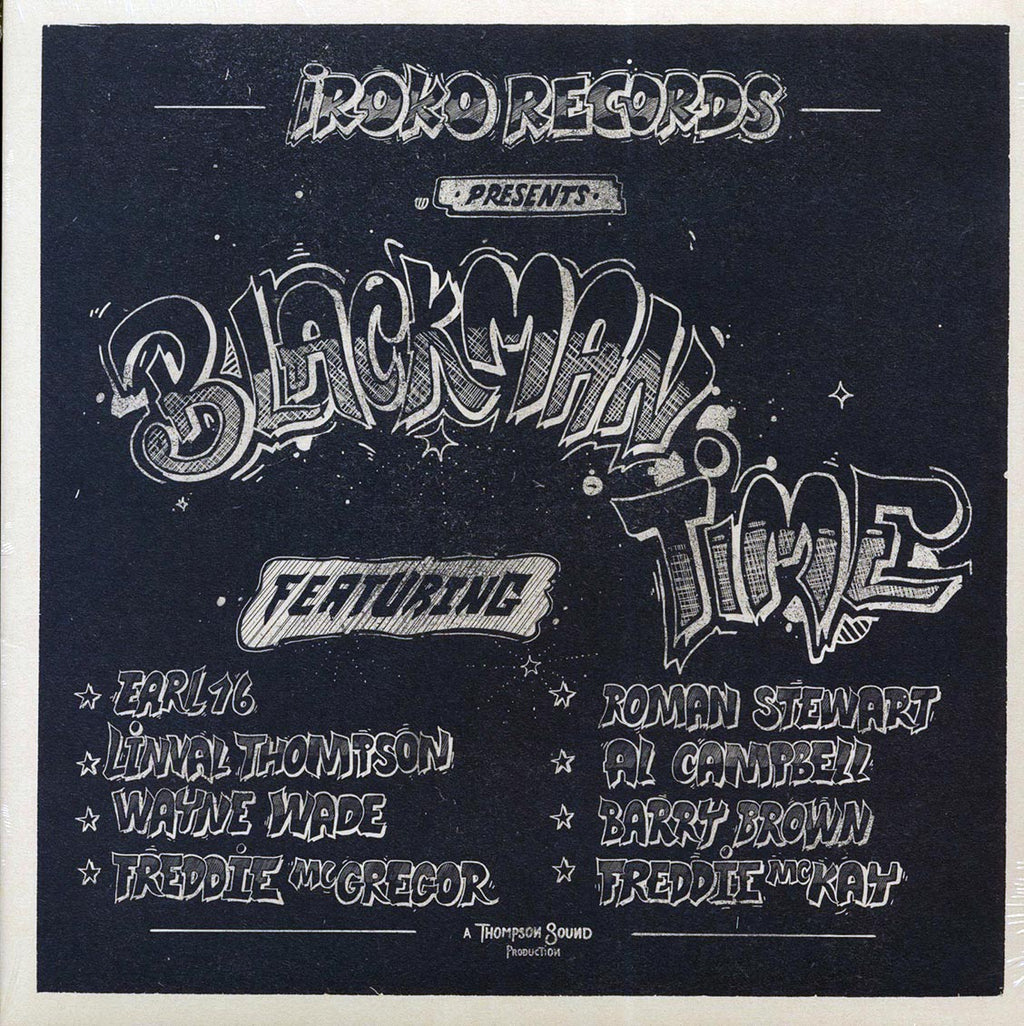 Linval Thompson, Barry Brown, Freddie Mckay, Etc. - Blackman Time: A Thompson Sound Production vinyl LP front cover