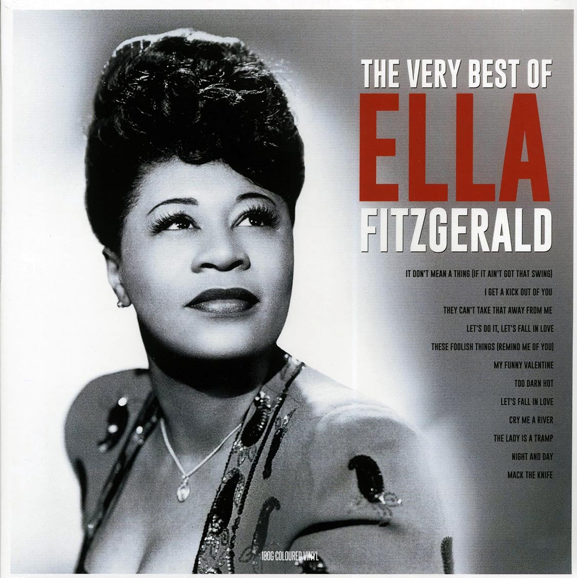 Ella Fitzgerald - The Very Best Of Ella Fitzgerald (180g) (colored vinyl) vinyl LP front cover