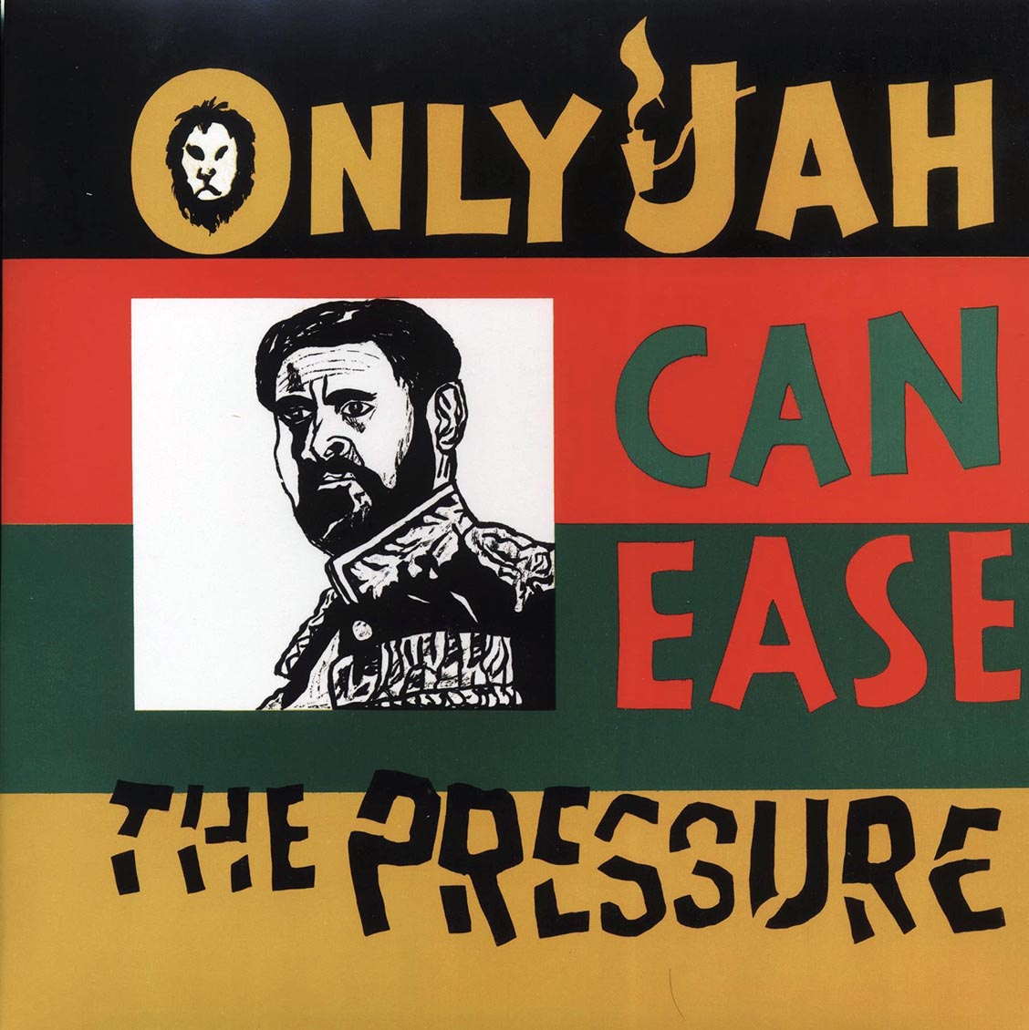 Earl Zero - Only Jah Can Ease The Pressure vinyl LP front cover