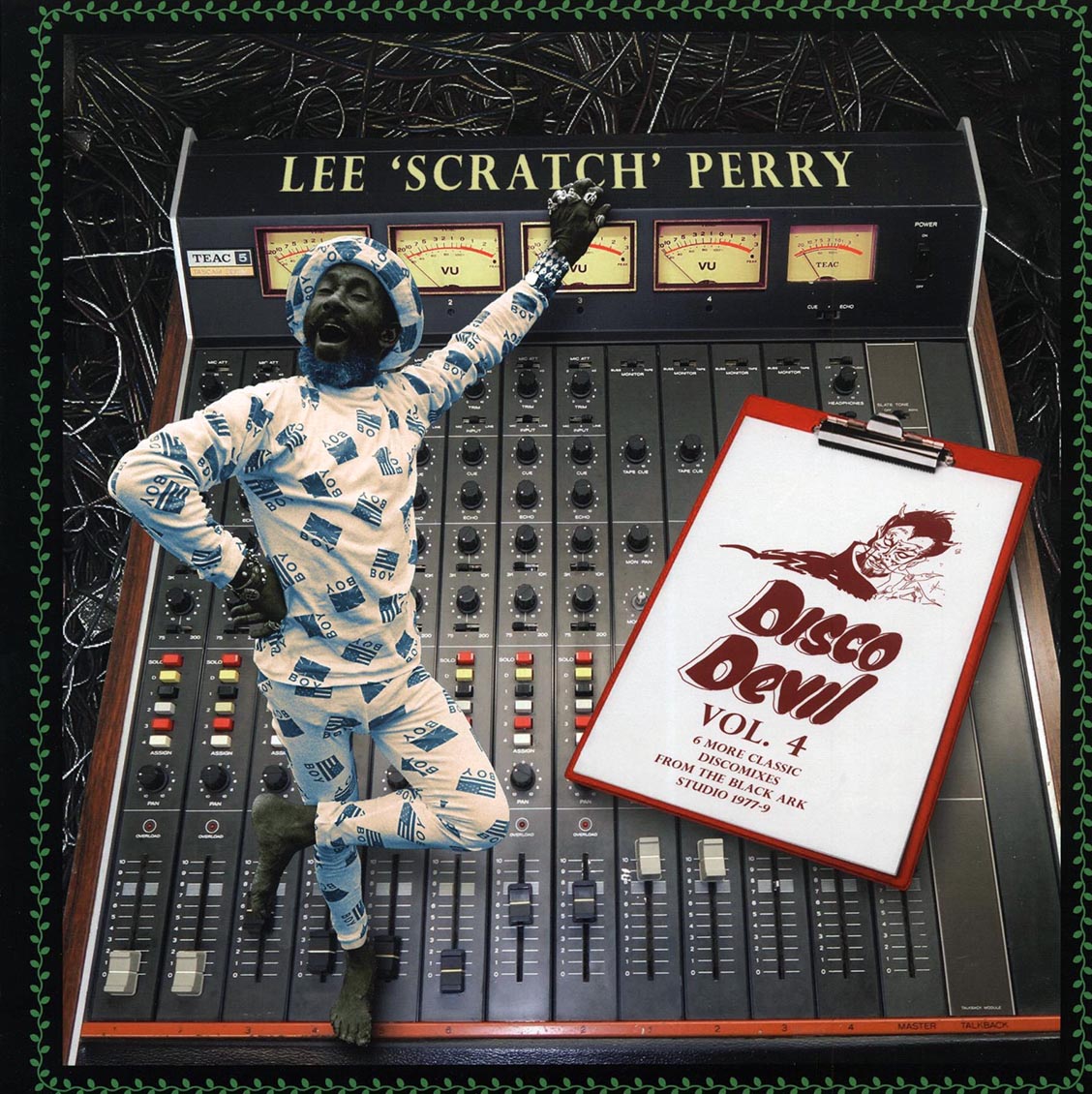 Lee Perry - Disco Devil Volume 4: Six More Classic Discomixes From The Black Ark Studio 1977-79 vinyl LP front cover