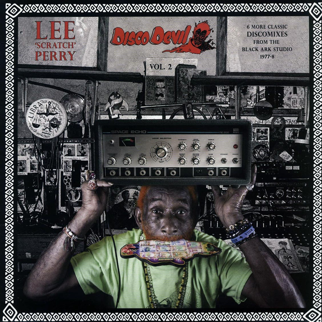 Lee Perry - Disco Devil Volume 2: Six More Classic Discomixes From The Black Ark Studio 1977-78 vinyl LP front cover