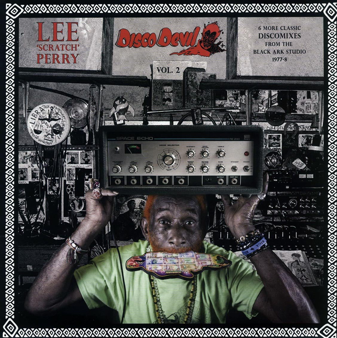 Lee Perry - Disco Devil Volume 2: Six More Classic Discomixes From The Black Ark Studio 1977-78 vinyl LP front cover