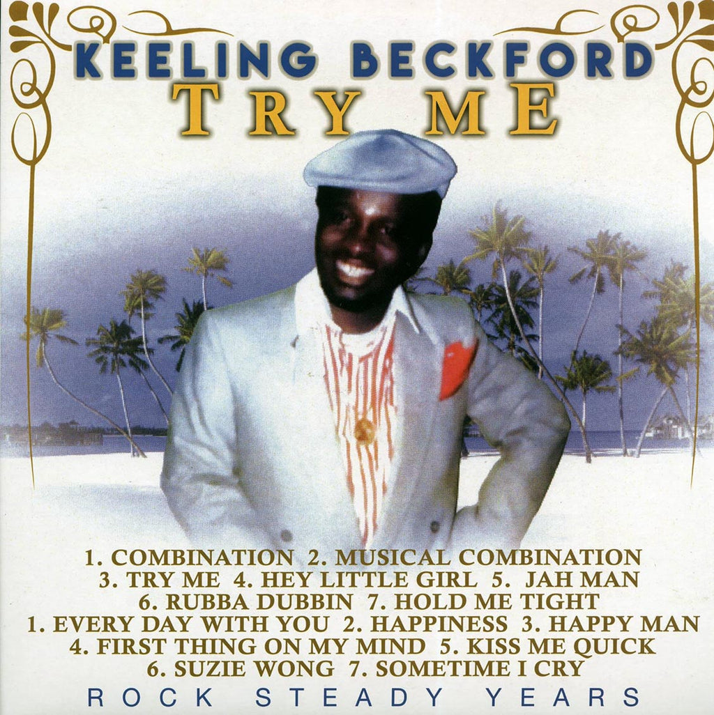Keeling Beckford - Try Me vinyl LP front cover