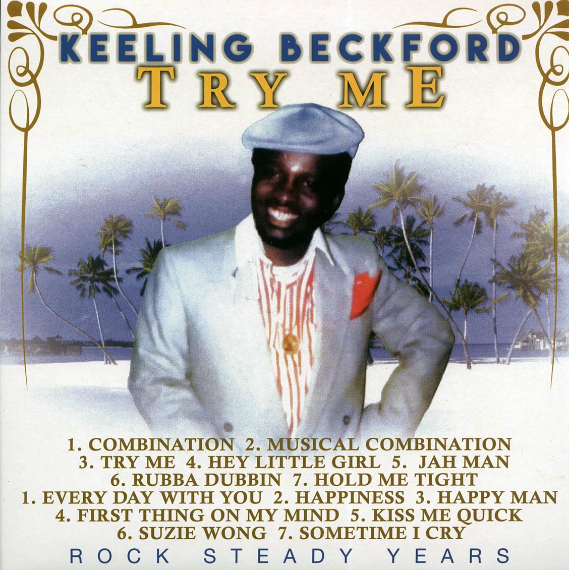 Keeling Beckford - Try Me vinyl LP front cover