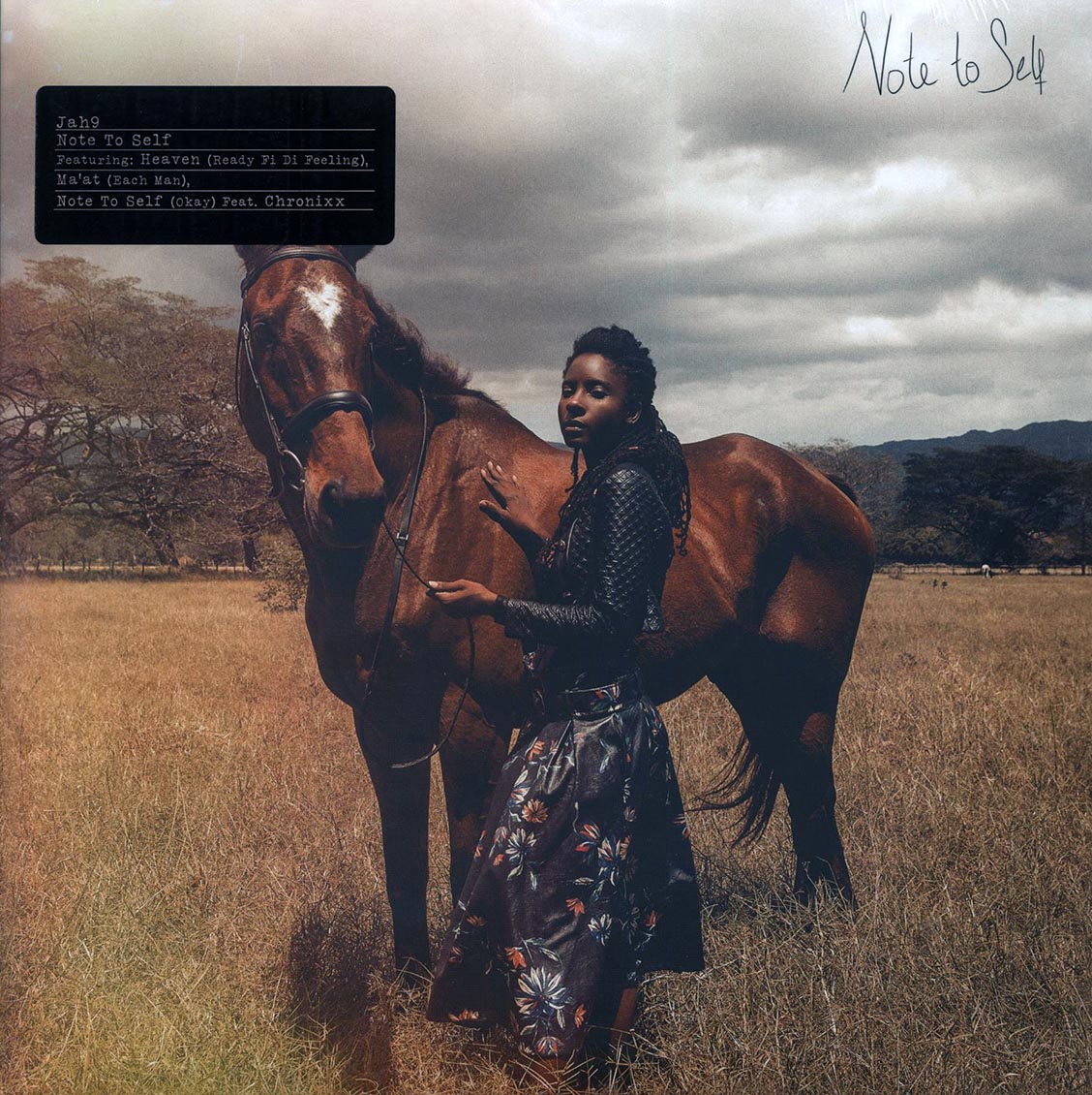 Jah9 - Note To Self vinyl LP front cover