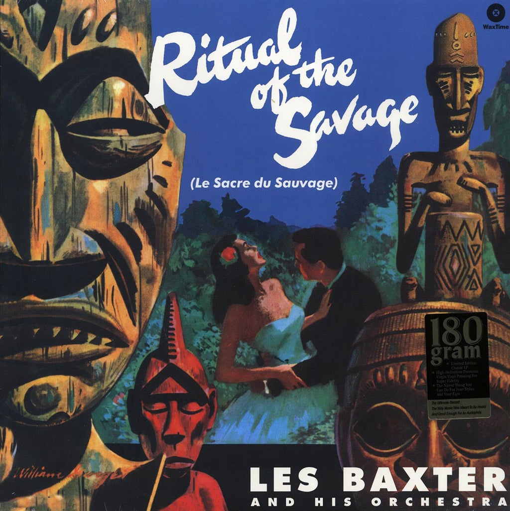 Les Baxter & His Orchestra - Ritual Of The Savage (Le Sacre Du Sauvage) (+2 bonus tracks) (ltd. ed.) (180g) vinyl LP front cover