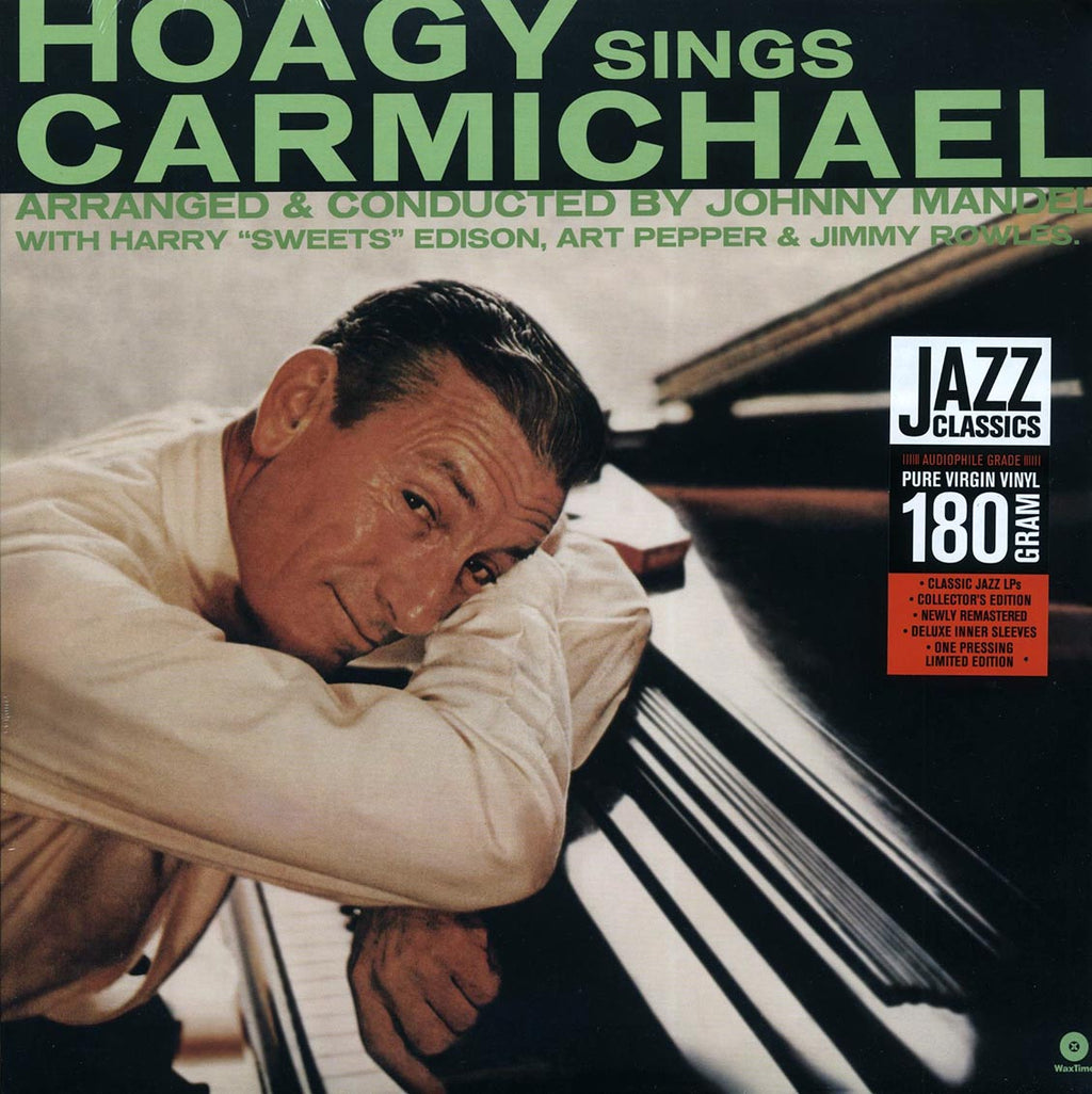 Hoagy Carmichael - Hoagy Sings Carmichael (+4 bonus tracks) (ltd. ed.) (180g) vinyl LP front cover