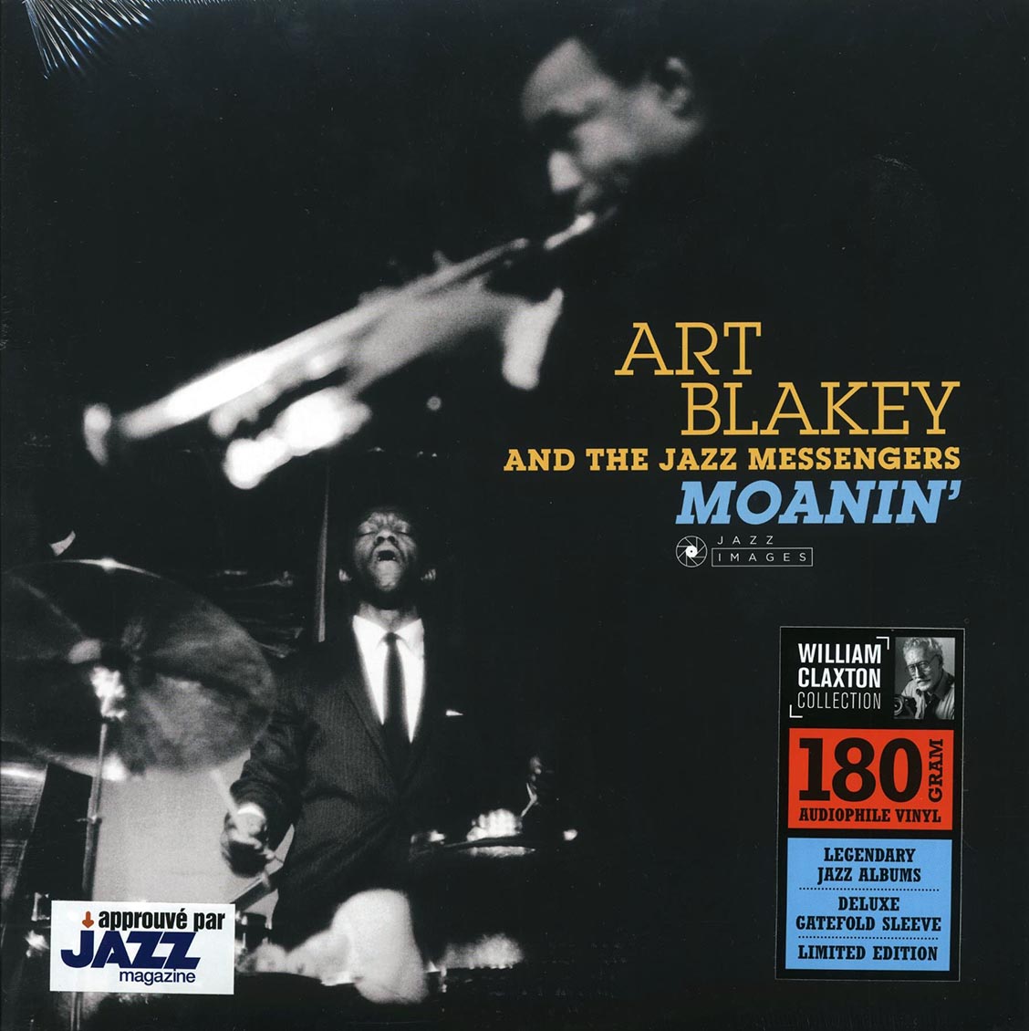 Art Blakey & The Jazz Messengers - Moanin' (ltd. ed.) (180g) vinyl LP front cover