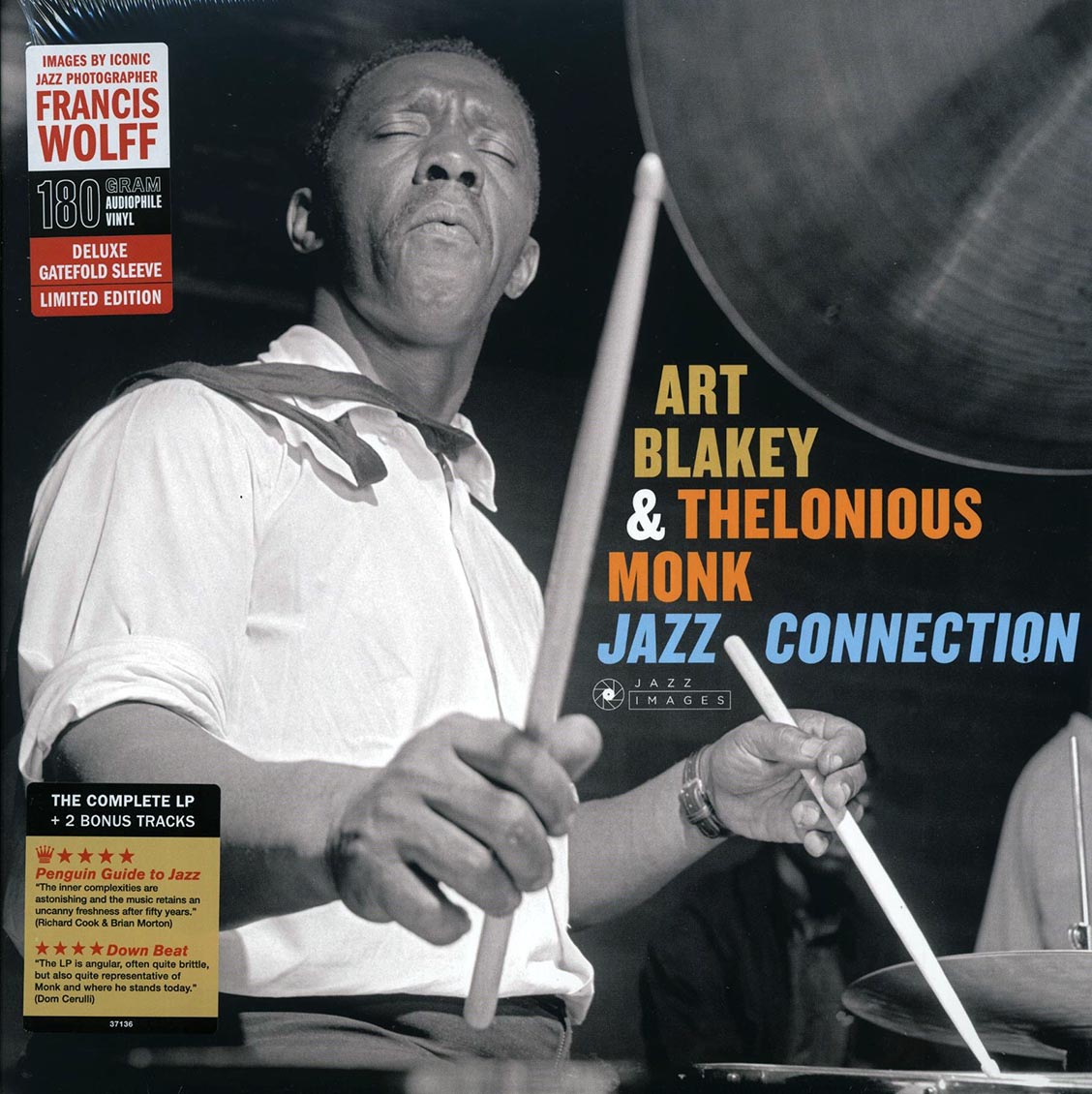 Art Blakey, Thelonious Monk - Jazz Connection (+2 bonus tracks) (ltd. ed.) (180g) vinyl LP front cover