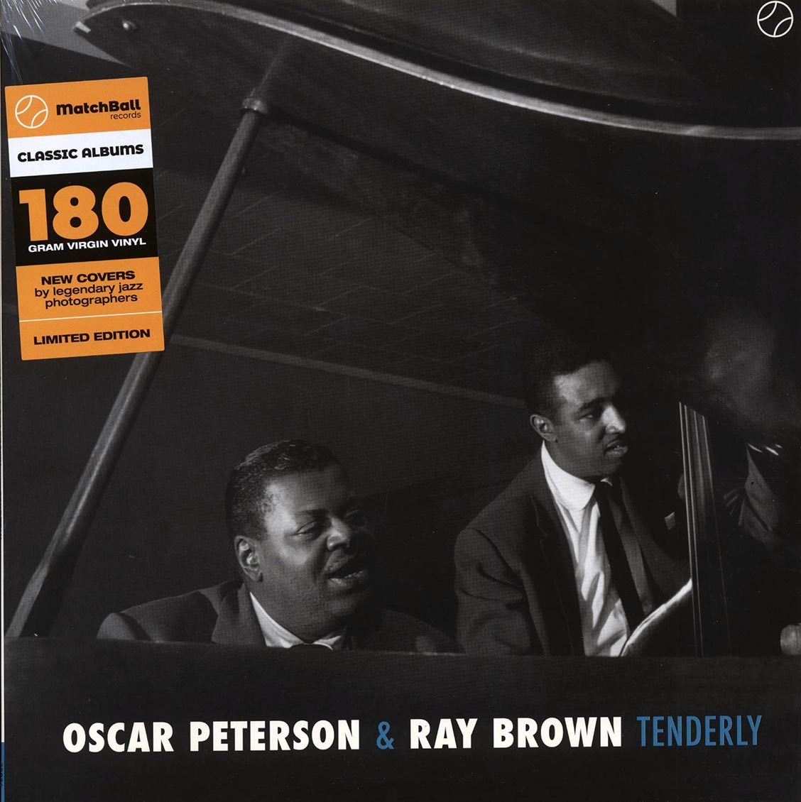 Oscar Peterson, Ray Brown - Tenderly (+bonus track) (ltd. ed.) (180g) vinyl LP front cover