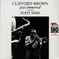 Clifford Brown, Zoot Simms - Jazz Immortal (+2 bonus tracks) (ltd. ed.) (180g) vinyl LP front cover