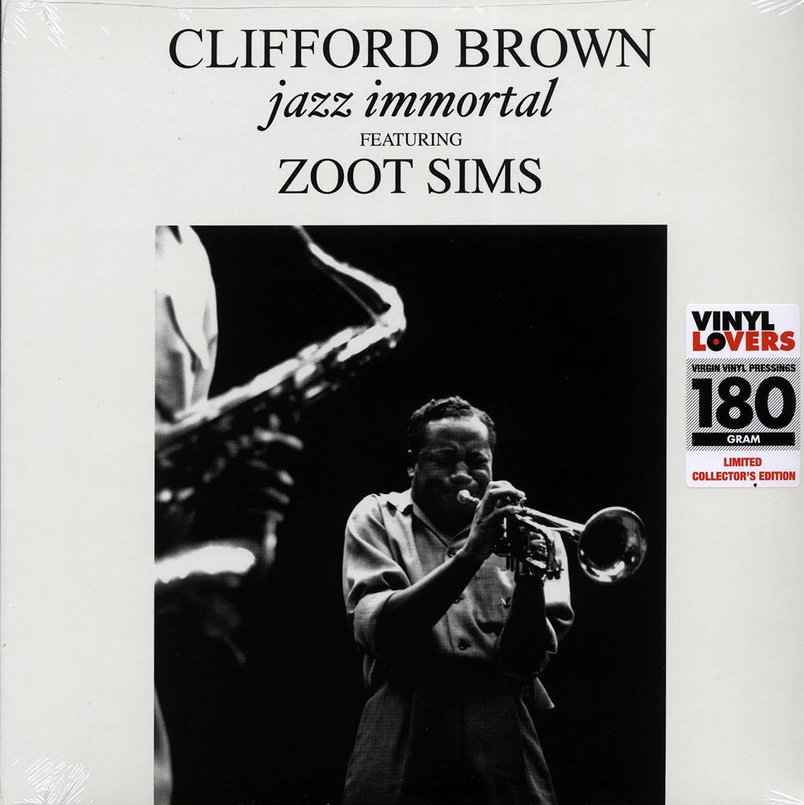 Clifford Brown, Zoot Simms - Jazz Immortal (+2 bonus tracks) (ltd. ed.) (180g) vinyl LP front cover
