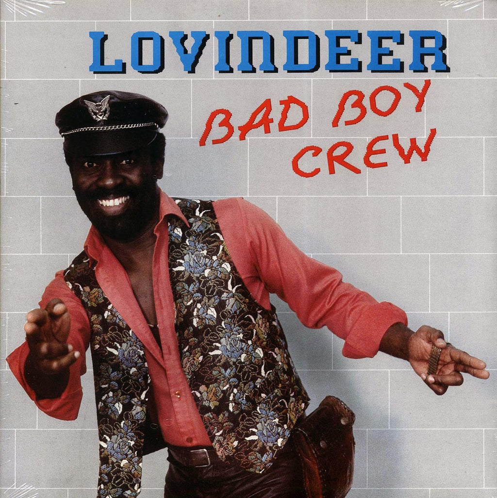 Lovindeer - Bad Boy Crew (Jamaica press) (orig. press) vinyl LP front cover