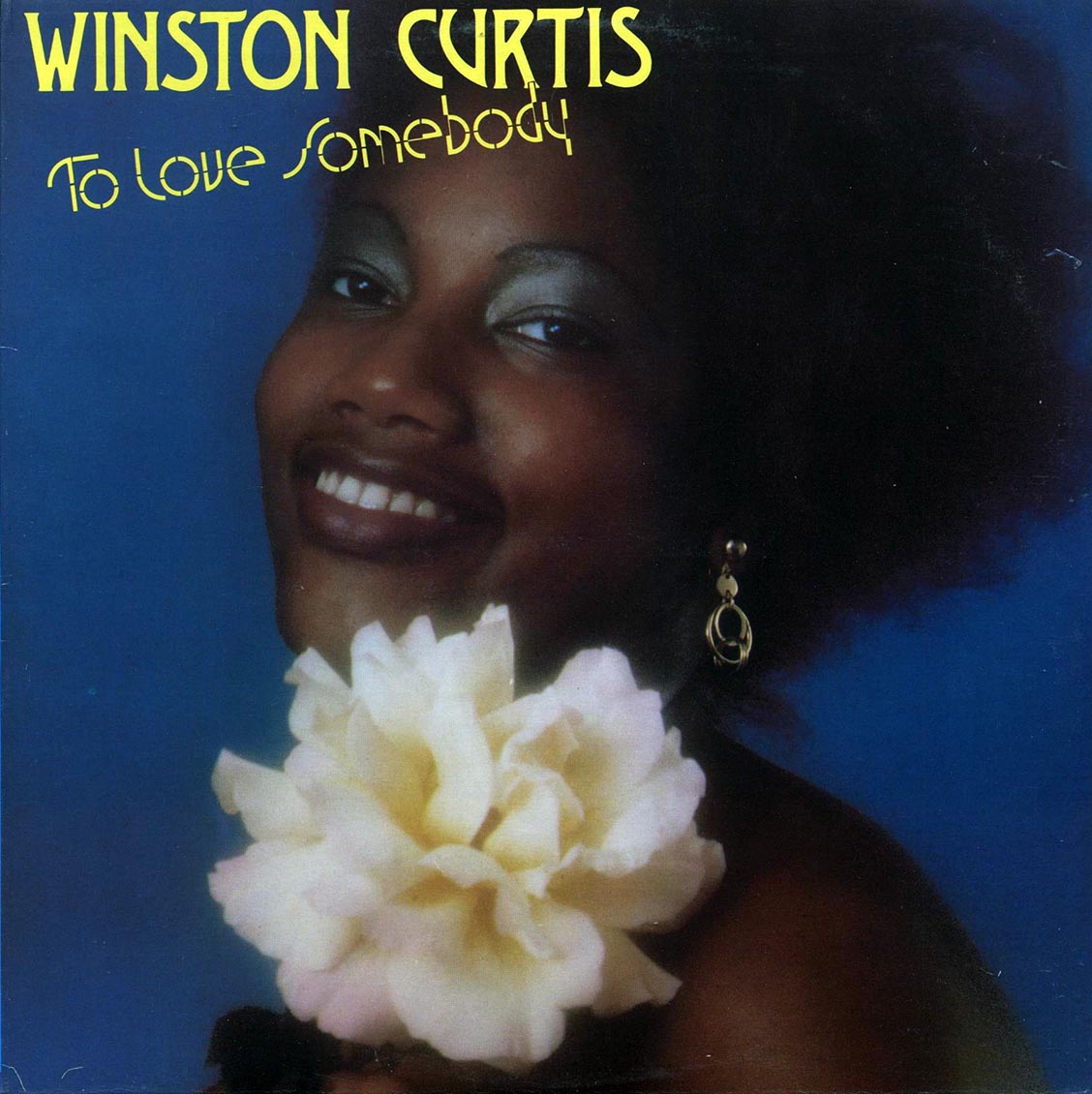 Winston Curtis - To Love Somebody (orig. press) vinyl LP front cover