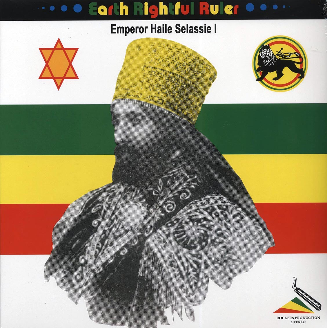 Augustus Pablo - Earth's Rightful Ruler vinyl LP front cover