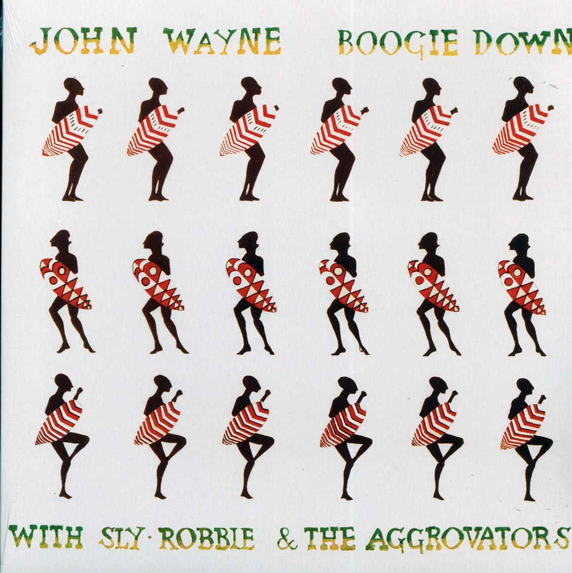 John Wayne - Boogie Down With Sly & Robbie & The Aggrovators vinyl LP front cover