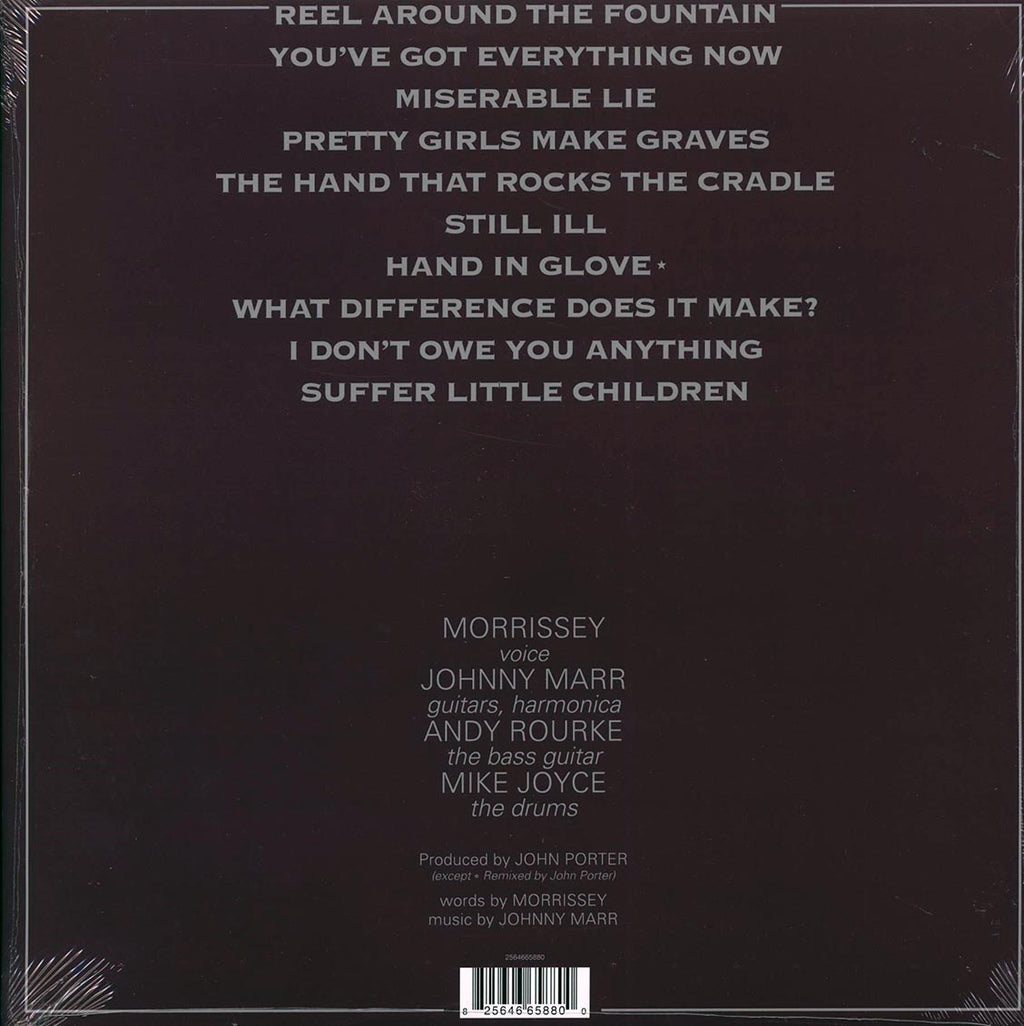 The Smiths - The Smiths (180g) vinyl LP back cover