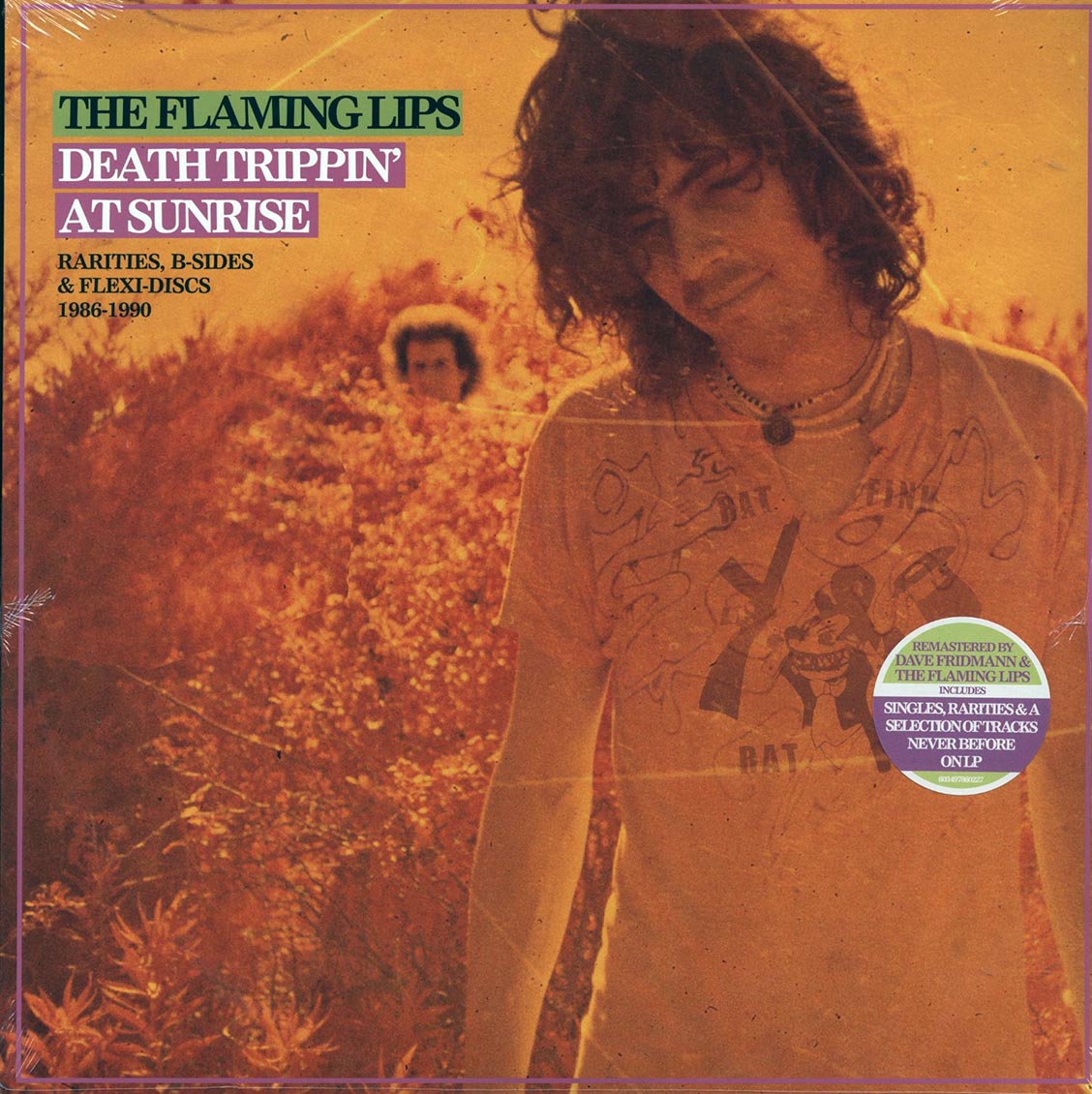 The Flaming Lips - Death Trippin' At Sunrise: Rarities, B-Sides & Flexi-Discs 1986-1990 (2xLP) — front cover