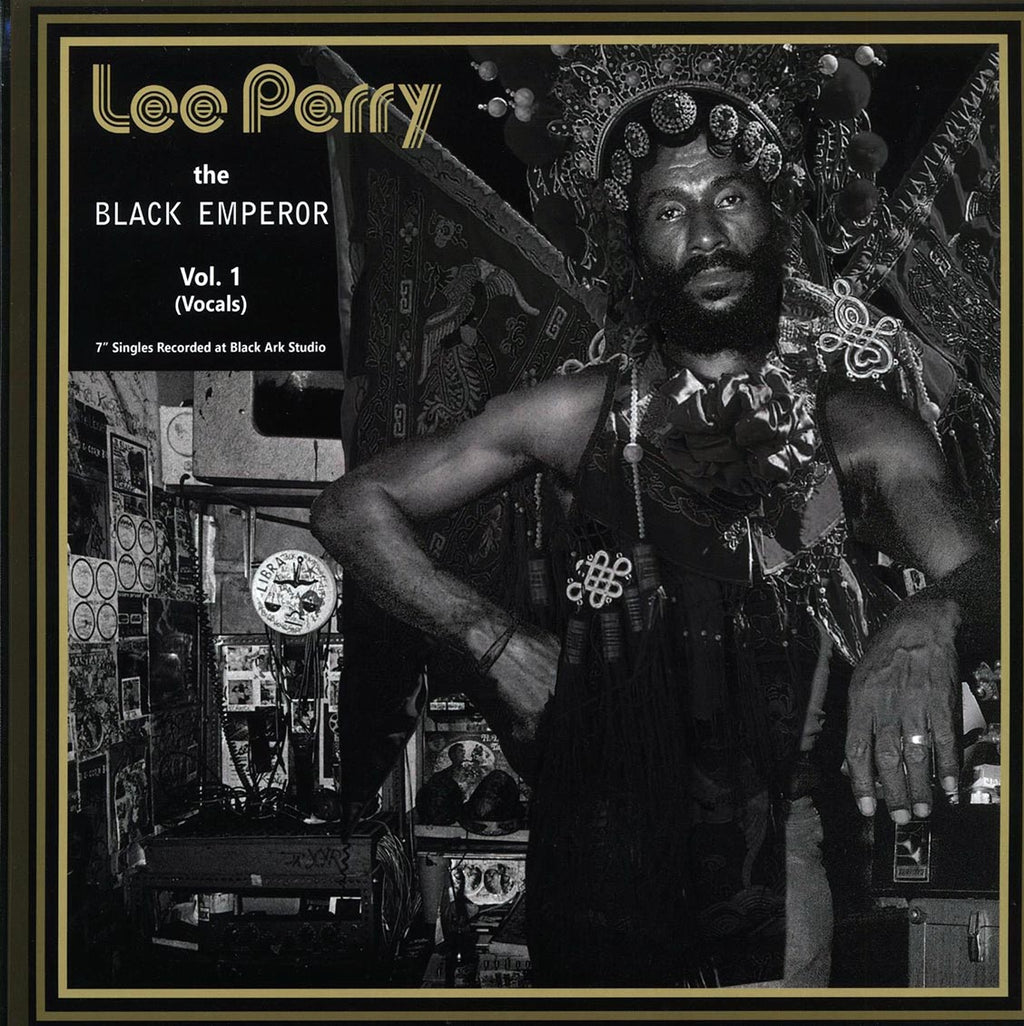 Lee Perry - Lee Perry The Black Emperor Volume 1: 7" Singles Recorded At Black Ark Studio vinyl LP front cover