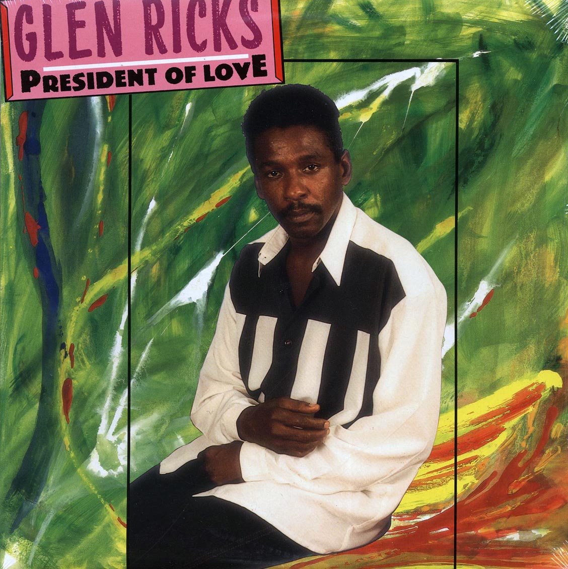 Glen Ricks - President Of Love (orig. press) vinyl LP front cover