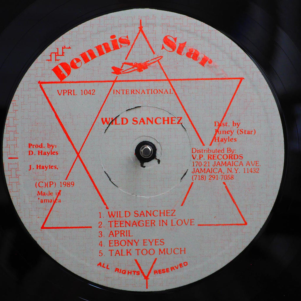 Sanchez - Wild Sanchez (orig. press) (plain jacket) vinyl LP front cover