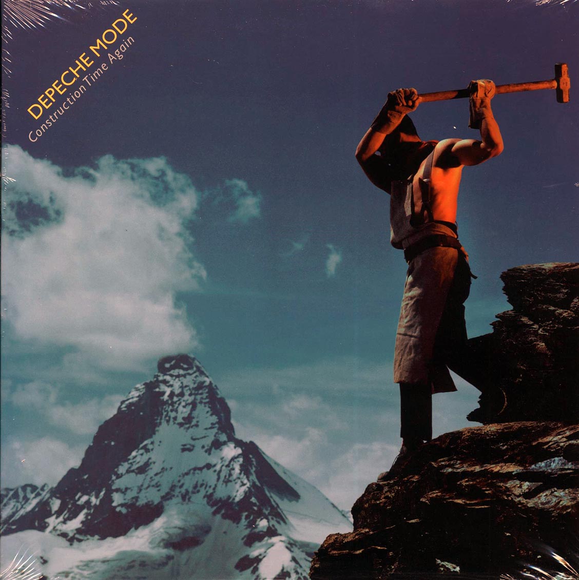 Depeche Mode - Construction Time Again (180g) (remastered) vinyl LP front cover