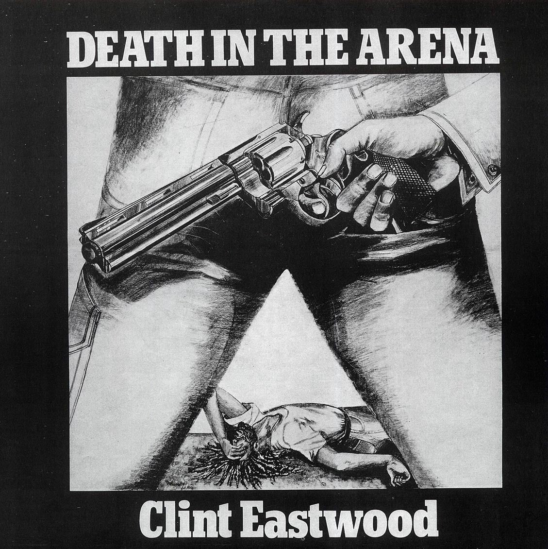 Clint Eastwood - Death In The Arena vinyl LP front cover