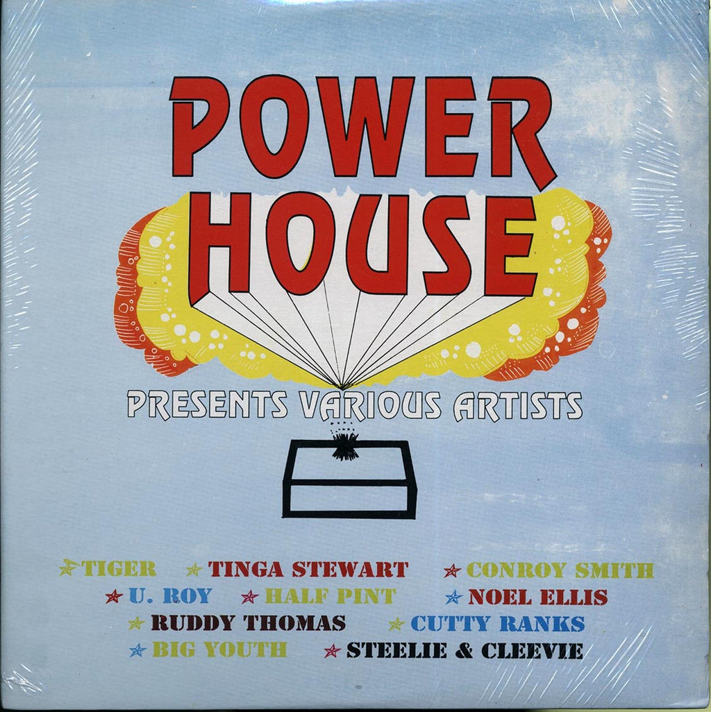 Conroy Smith, Half Pint, Cutty Ranks, Tiger, Etc. - Power House Presents Various Artists (Jamaica press) (orig. press) vinyl LP front cover