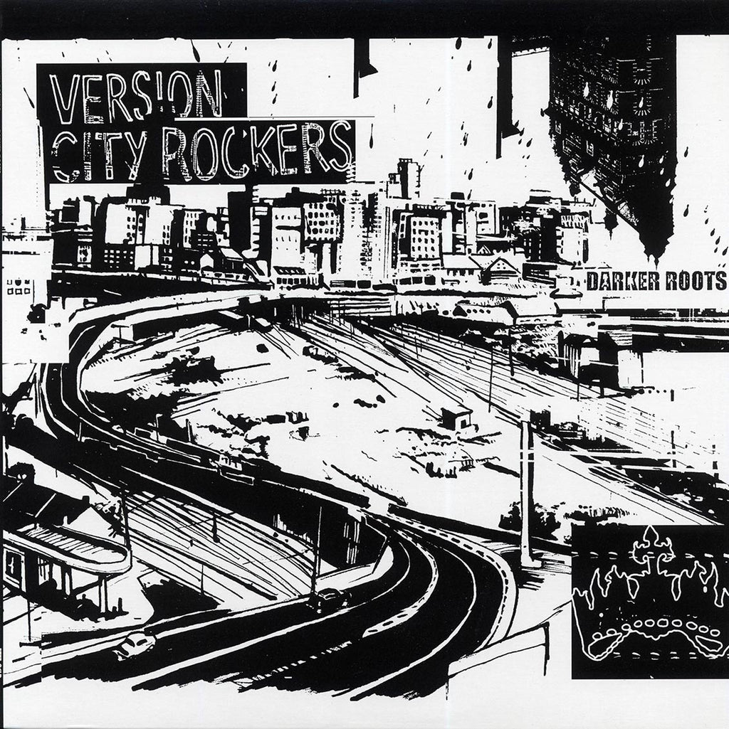 Version City Rockers, Glen Brown, Yabby You, Ranking Joe, Etc. - Darker Roots 2004 FIRST PRESS) vinyl LP front cover