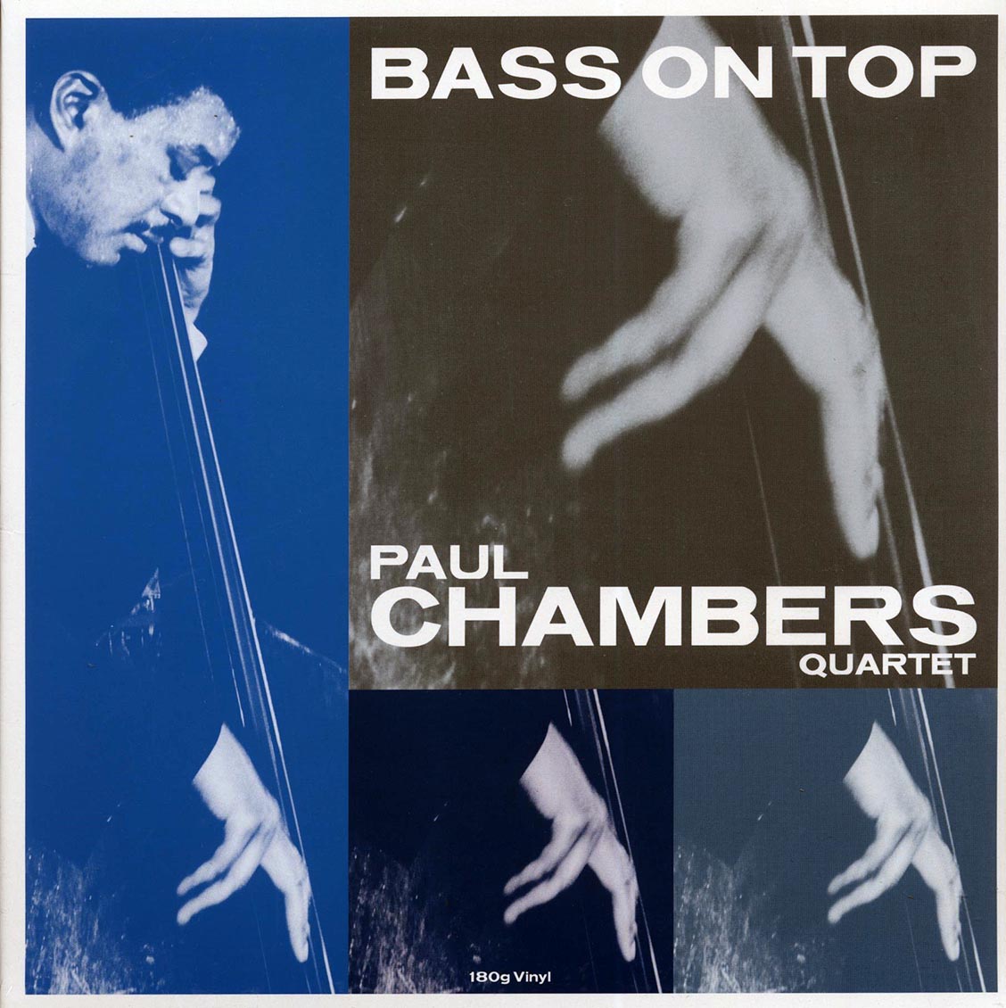 Paul Chamber Quartet - Bass On Top (180g) (remastered) vinyl LP front cover
