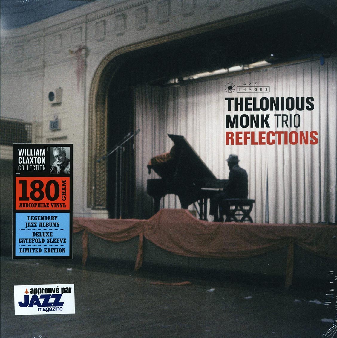 Thelonious Monk Trio - Reflections (+2 bonus tracks) (ltd. ed.) (180g) (deluxe edition) vinyl LP front cover