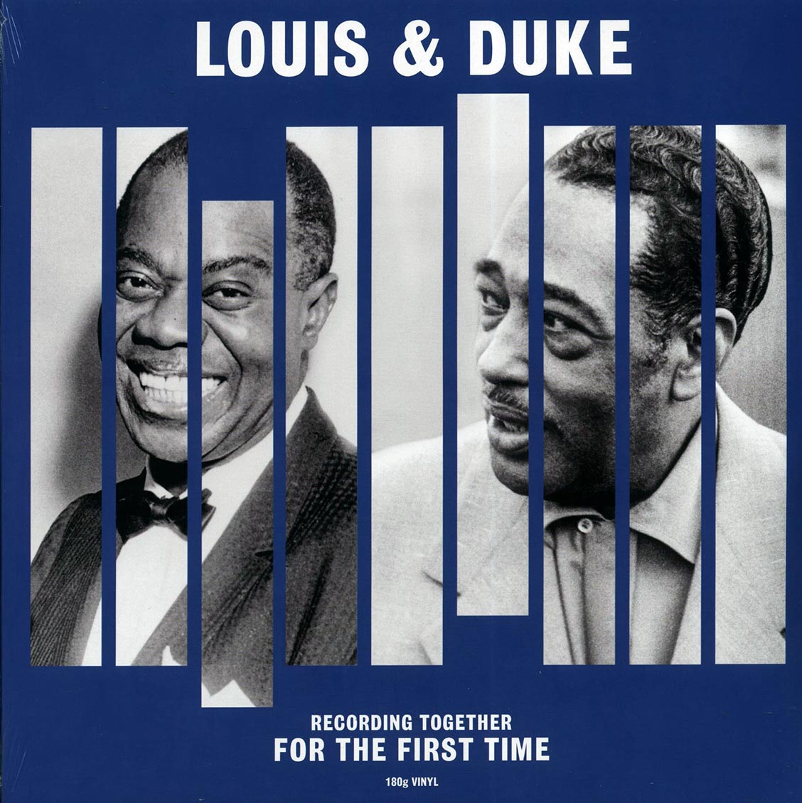 Louis Armstrong, Duke Ellington - Recording Together For The First Time (180g) vinyl LP front cover