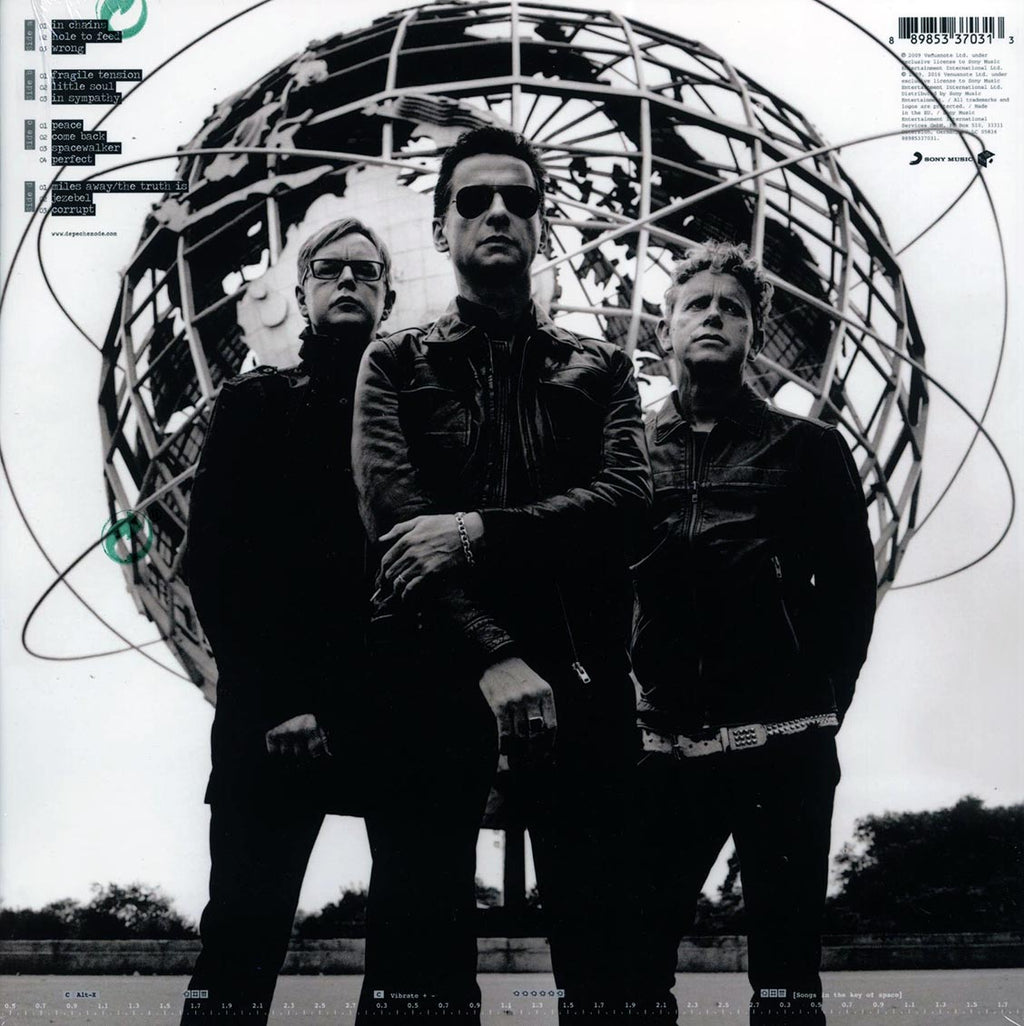 Depeche Mode - Sounds Of The Universe (2xLP) (180g) vinyl LP back cover