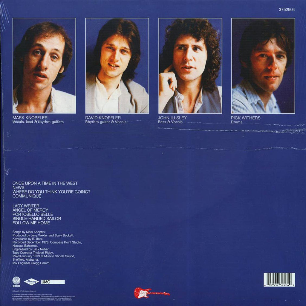 Dire Straits - Communique (180g) vinyl LP back cover