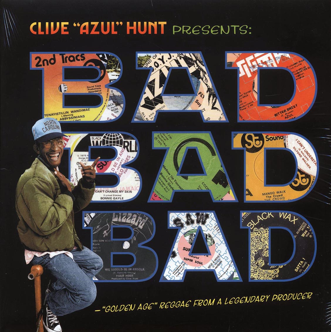 The Abyssinians, Sylford Walker, Pablo Moses, Etc. - Clive Hunt Presents Bad Bad Bad vinyl LP front cover