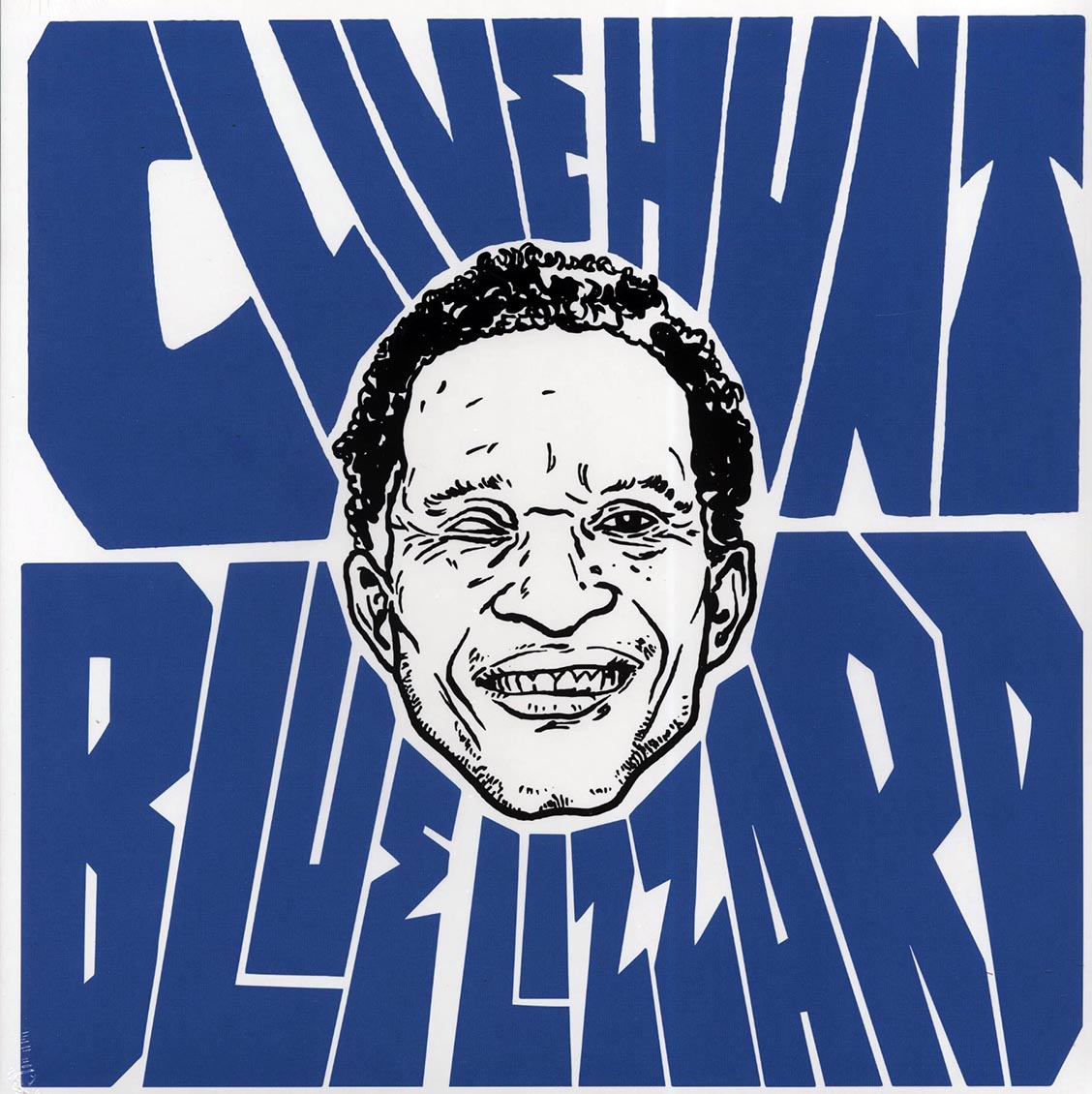 Clive Hunt - Blue Lizzard vinyl LP front cover